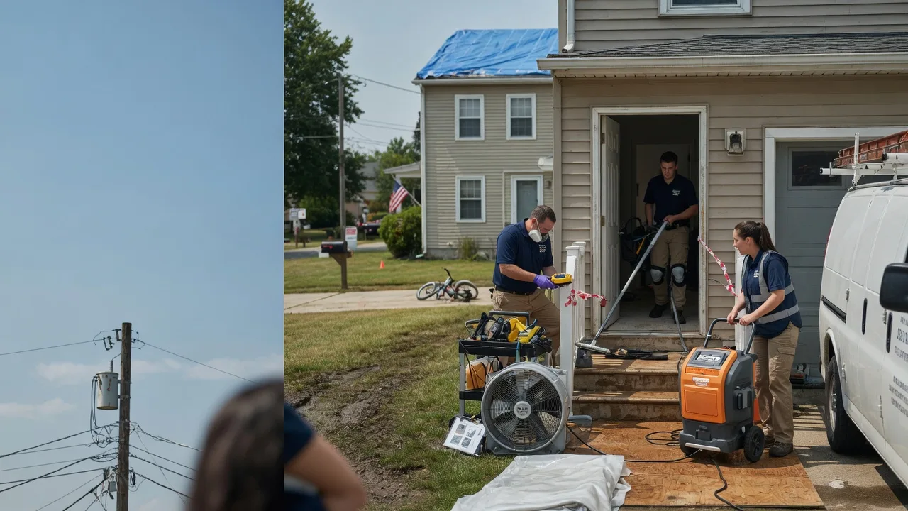 Water Damage Repair in Flossmoor, IL near me
